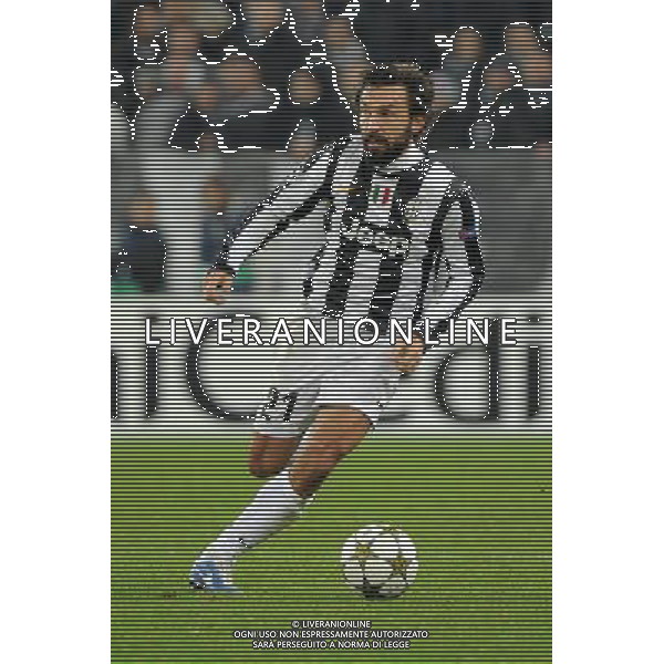 UEFA Champions League - 5¡ giornata fase a gironi Gruppo E Torino 20-11-2012 Juventus - Chelsea nella foto: Andrea Pirlo (Juventus) foto Roberto Garavaglia - ag. Aldo Liverani sas