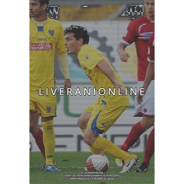 PERUGIA FROSINONE LEGA PRO 18/11/2012 NELLA FOTO MARCHI ALESSANDRO FOTO SETTONCE-AG ALDO LIVERANI S A S