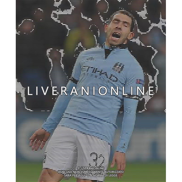Manchester City\'s Carlos Tevez rues missing a goal Football - UEFA Champions League Group D - Manchester City v Real Madrid - Wednesday 21st November 2012 - Etihad Stadium - Manchester å© CameraSport - 43 Linden Ave. Countesthorpe. Leicester. England. LE8 5PG - Tel: +44 (0) 116 277 4147 - admin@camerasport.com - www.camerasport.com AG ALDO LIVERANI S A S ONLY ITALY