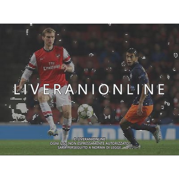 Arsenal\'s Per Mertesacker ..Football - UEFA Champions League Group B - Arsenal v Montpellier - Wednesday 21st November 2012 - Emirates Stadium - London.. AG ALDO LIVERANI S A S ONLY ITALY