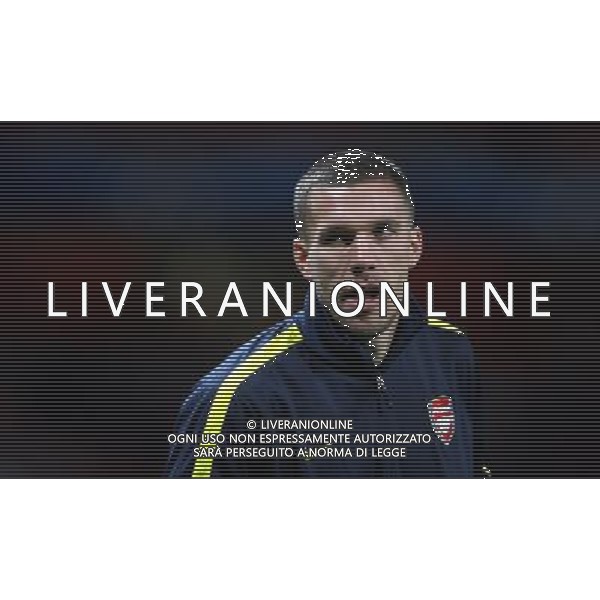 Arsenal\'s Lukas Podolski ..Football - UEFA Champions League Group B - Arsenal v Montpellier - Wednesday 21st November 2012 - Emirates Stadium - London.. AG ALDO LIVERANI S A S ONLY ITALY