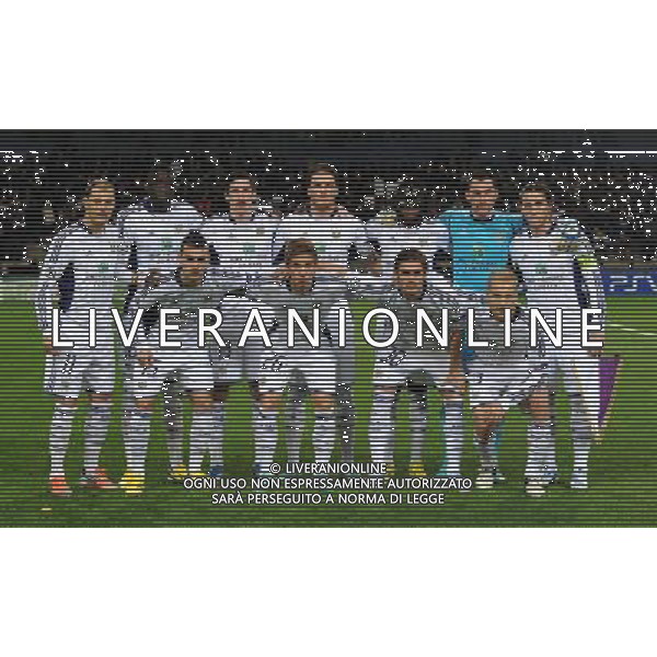 UEFA Champions League 2012/2013 Gruppo C Bruxelles- 21.11.2012 Anderlecht-Milan Nella Foto:Anderlecht Squadra Formazione /Ph.Vitez-Ag. Aldo Liverani