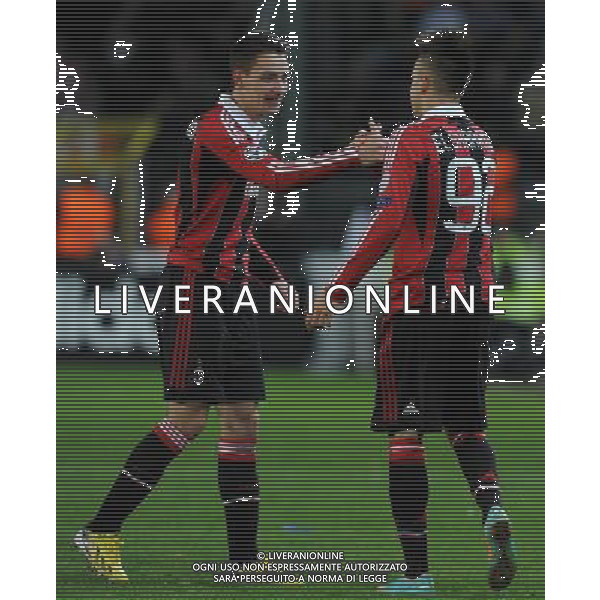 UEFA Champions League 2012/2013 Gruppo C Bruxelles- 21.11.2012 Anderlecht-Milan Nella Foto:El Shaarawy Stephan-De Sciglio Mattia /Ph.Vitez-Ag. Aldo Liverani