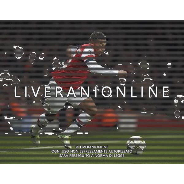 Emirates Stadium Arsenal v Montpelier (2-0) Champions League Group B 21/11/2012 Alex Oxlade-Chamberlain (Arsenal) Photo:Roger Parker Fotosports International ©photoshot/AGENZIA ALDO LIVERANI SAS - ITALY ONLY - EDITORIAL USE ONLY