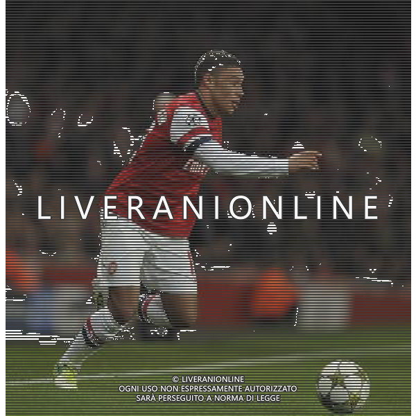 Emirates Stadium Arsenal v Montpelier (2-0) Champions League Group B 21/11/2012 Alex Oxlade-Chamberlain (Arsenal) Photo:Roger Parker Fotosports International ©photoshot/AGENZIA ALDO LIVERANI SAS - ITALY ONLY - EDITORIAL USE ONLY