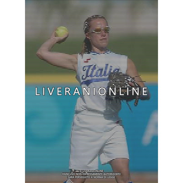 Atene 16-08-2004 Softbaal nazionale italiana nella foto trevisan eva ph marco luzzani/ag aldo liverani s.a.s.
