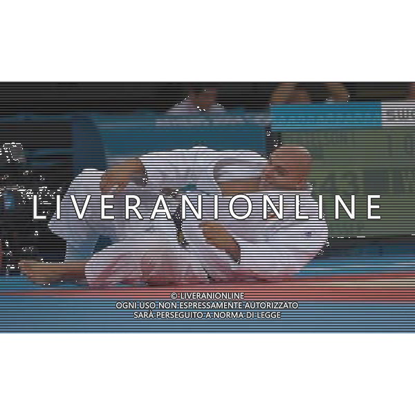 OLIMPIADI ATENE 20/08/2004 JUDO oltre 100 Kg NELLA FOTO BIANCHESSI PAOLO FOTO MARCO LUZZANI/AG ALDO LIVERANI