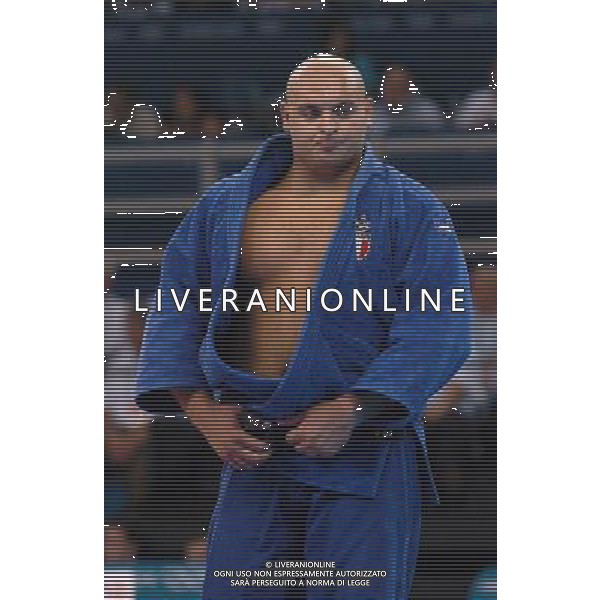 OLIMPIADI ATENE 20/08/2004 JUDO oltre 100 Kg NELLA FOTO BIANCHESSI PAOLO FOTO MARCO LUZZANI/AG ALDO LIVERANI