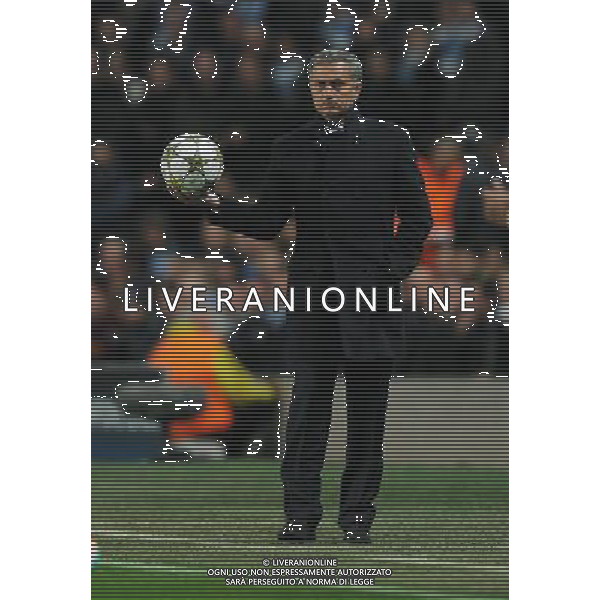 Jose Mourinho Manager Real Madrid 2012/13 Manchester City v Real Madrid (1-1) 21/11/12 UEFA Champions League Photo: Robin Parker Fotosports International AG ALDO LIVERANI S A S ONLY ITALY