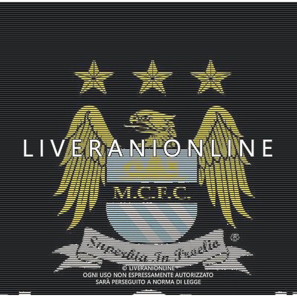 Club Logo Manchester City 2012/13 Manchester City v Real Madrid (1-1) 21/11/12 UEFA Champions League Photo: Robin Parker Fotosports International AG ALDO LIVERANI S A S ONLY ITALY