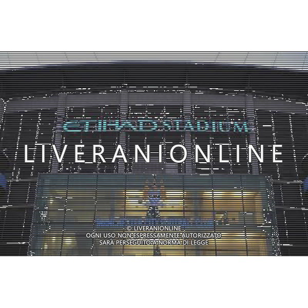 Etihad Stadium Main Entrance Manchester City 2012/13 Manchester City v Real Madrid (1-1) 21/11/12 UEFA Champions League Photo: Robin Parker Fotosports International AG ALDO LIVERANI S A S ONLY ITALY