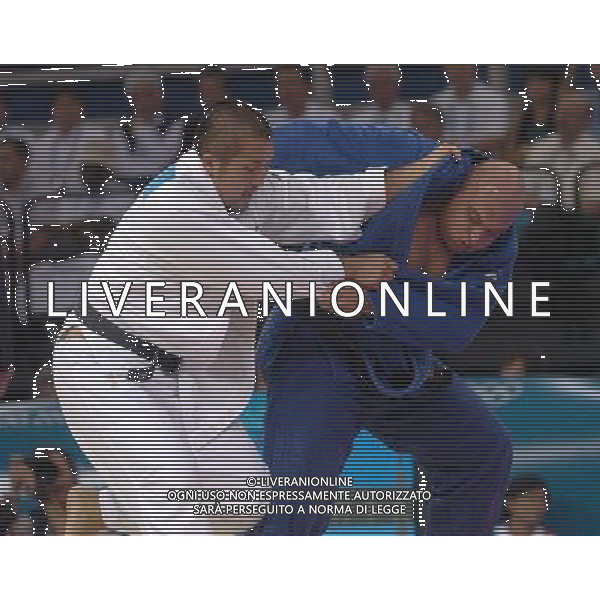 OLIMPIADI ATENE 20/08/2004 JUDO oltre 100 Kg NELLA FOTO BIANCHESSI PAOLO FOTO MARCO LUZZANI/AG ALDO LIVERANI