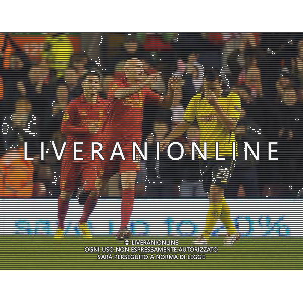 Jonjo Shelvey Celebrates scoring 1st goal Liverpool 2012/13 Liverpool V BSC Young Boys 22/11/12 The UEFA Europa League Photo: Robin Parker Fotosports International AG ALDO LIVERANI S A S ONLY ITALY