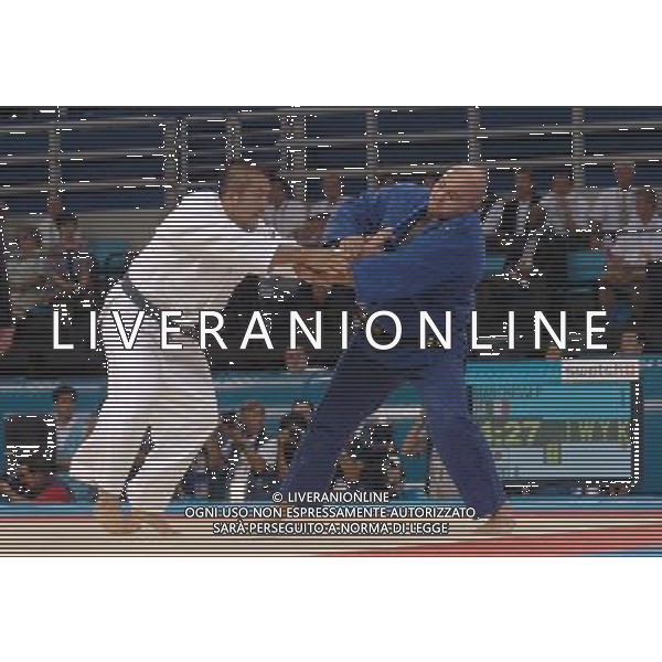 OLIMPIADI ATENE 20/08/2004 JUDO oltre 100 Kg NELLA FOTO BIANCHESSI PAOLO FOTO MARCO LUZZANI/AG ALDO LIVERANI