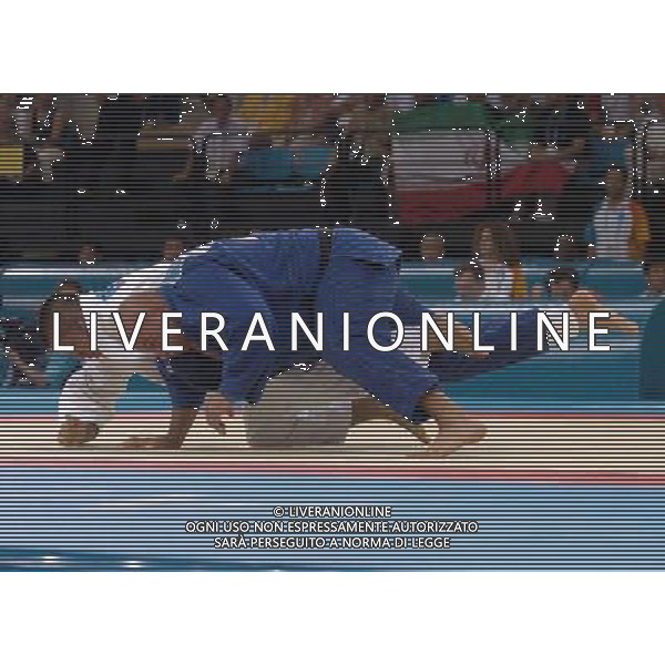 OLIMPIADI ATENE 20/08/2004 JUDO oltre 100 Kg NELLA FOTO BIANCHESSI PAOLO FOTO MARCO LUZZANI/AG ALDO LIVERANI