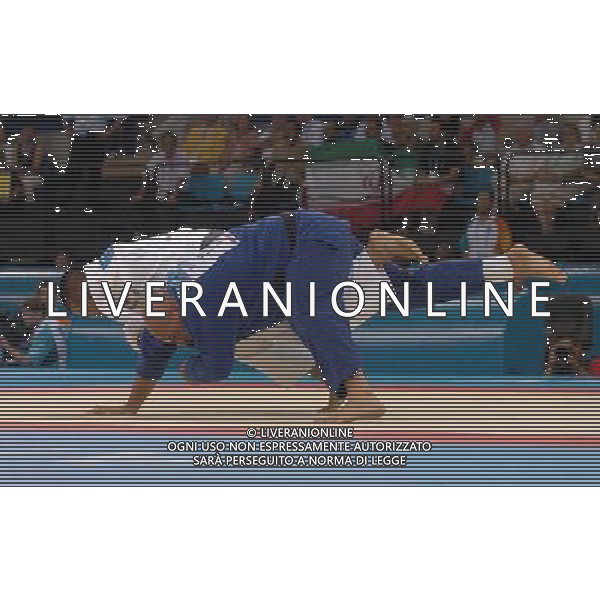OLIMPIADI ATENE 20/08/2004 JUDO oltre 100 Kg NELLA FOTO BIANCHESSI PAOLO FOTO MARCO LUZZANI/AG ALDO LIVERANI