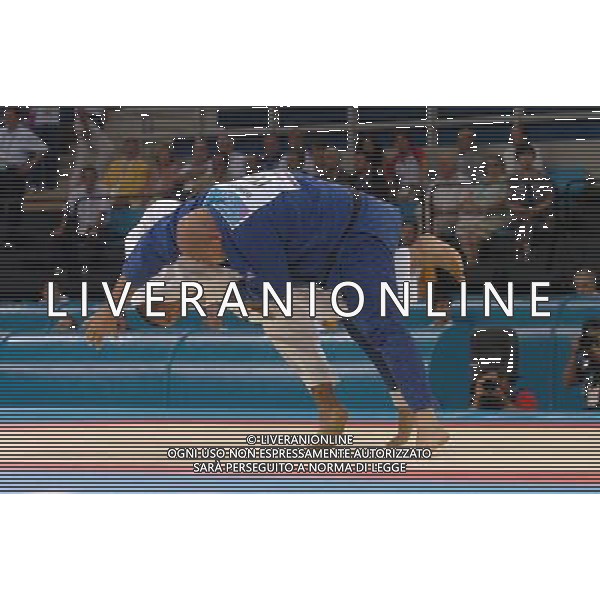 OLIMPIADI ATENE 20/08/2004 JUDO oltre 100 Kg NELLA FOTO BIANCHESSI PAOLO FOTO MARCO LUZZANI/AG ALDO LIVERANI