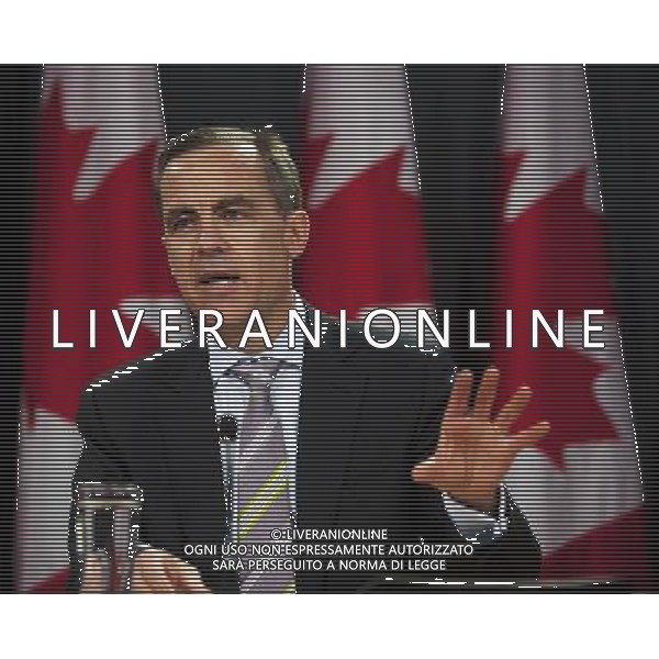 (110120) -- OTTAWA, Jan. 20, 2011 () -- Bank of Canada Governor Mark Carney attends a news conference upon the release of the Monetary Policy Report in Ottawa Jan. 19, 2011. Mark Carney said the high value of the Canadian dollar and the lack of productivity of Canadian industries are dragging down the growth of Canada\'s economy. (/Christopher Pike) (yc) ©photoshot/AGENZIA ALDO LIVERANI SAS - ITALY ONLY - Il Governo inglese ha nominato Mark Carney nuovo governatore della banca d\'inghilterra 26 novembre 2012