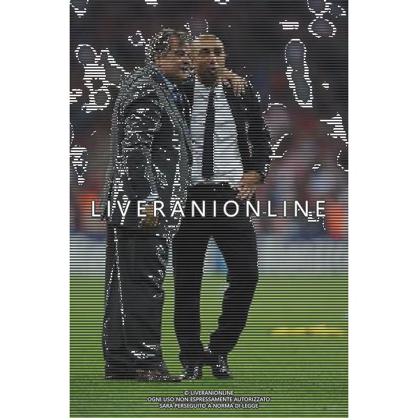 An Emotional Manager Roberto Di Matteo after the final whistle Chelsea Champions League Final 2012 Bayern Munich Vs Chelsea (1-1) AET Chelsea Win on Penalties (4-3) 19/05/12 Champions League Final 2012 Photo: Robin Parker Fotosports International AG ALDO LIVERANI S A S ONLY ITALY