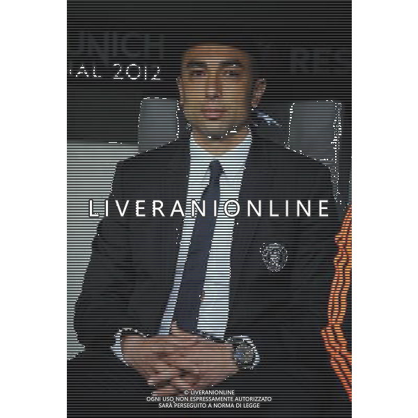 Roberto Di Matteo Manager Chelsea Champions League Final 2012 Bayern Munich Vs Chelsea (1-1) AET Chelsea Win on Penalties (4-3) 19/05/12 Champions League Final 2012 Photo: Robin Parker Fotosports International AG ALDO LIVERANI S A S ONLY ITALY