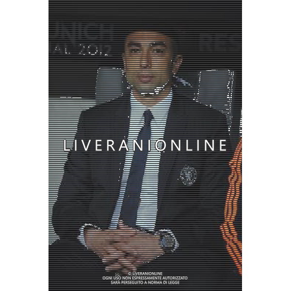 Roberto Di Matteo Manager Chelsea Champions League Final 2012 Bayern Munich Vs Chelsea (1-1) AET Chelsea Win on Penalties (4-3) 19/05/12 Champions League Final 2012 Photo: Robin Parker Fotosports International AG ALDO LIVERANI S A S ONLY ITALY