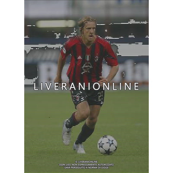 milano21/08/2004 super coppa tim 2004 milan - lazio nella foto ambrosini massimo ag. aldo liverani-venezia 