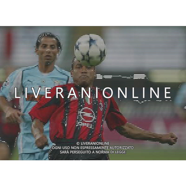 milano21/08/2004 super coppa tim 2004 milan - lazio nella foto Cafu Marcos ag. aldo liverani-venezia 