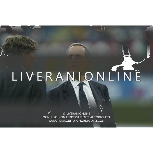 milano21/08/2004 super coppa tim 2004 milan - lazio nella foto Lotito Claudio pres. della lazio ag. aldo liverani-venezia 