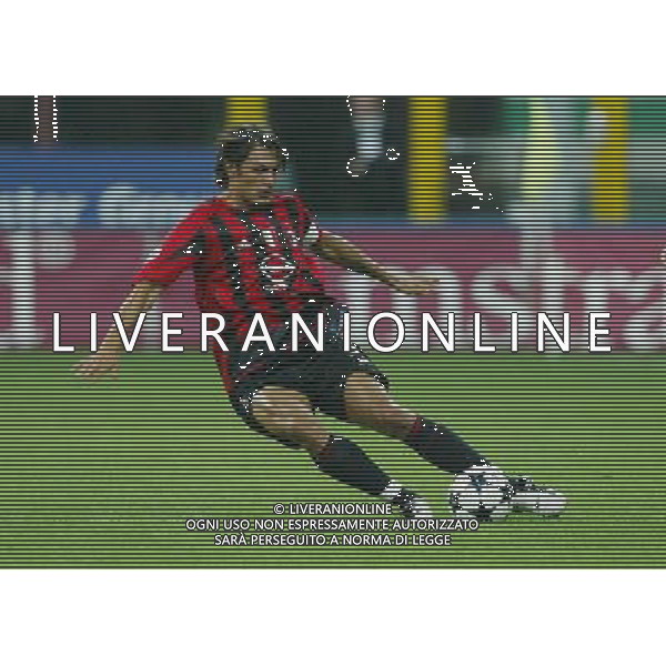 milano21/08/2004 super coppa tim 2004 milan - lazio nella foto Maldini Paolo ag. aldo liverani-venezia 