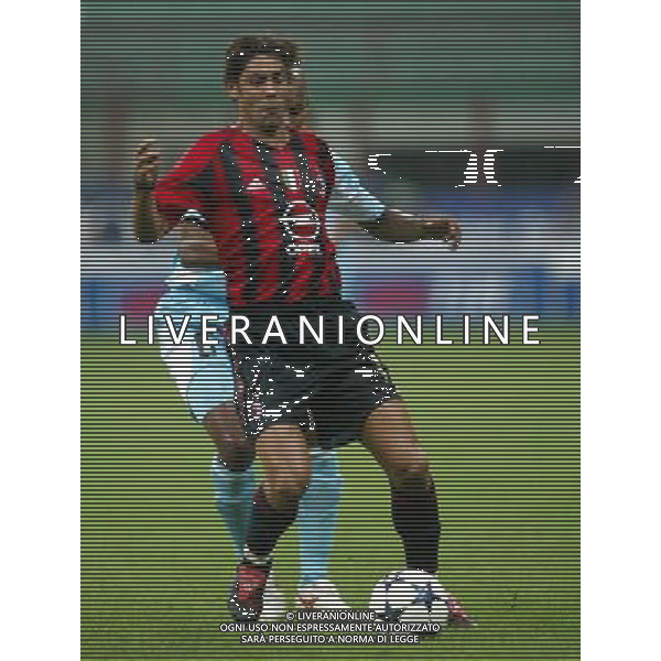 milano21/08/2004 super coppa tim 2004 milan - lazio nella foto Rui Costa Manuel ag. aldo liverani-venezia 