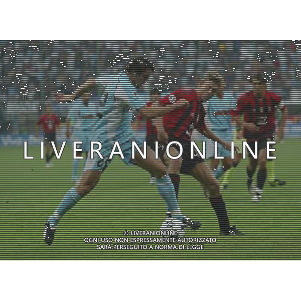 milano21/08/2004 super coppa tim 2004 milan - lazio nella foto Tomasson Jon Dahl ag. aldo liverani-venezia 