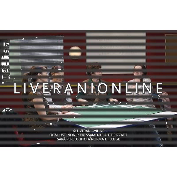 Denise Black, Amita Dhiri, Anglea Lonsdale and Sarah Smart in the theatre play \'The Pack\' at the Finsborough Theatre, London on the 27th November 2012 /AGENZIA ALDO LIVERANI SAS/ITALY ONLY - EDITORIAL USE ONLY