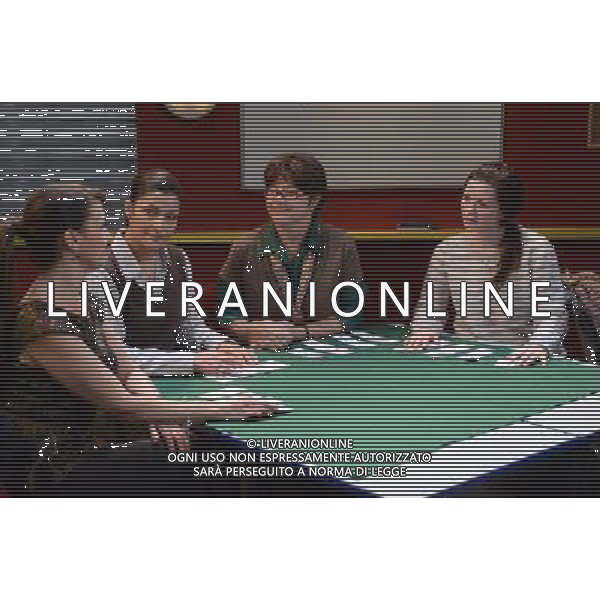 Denise Black, Amita Dhiri, Anglea Lonsdale and Sarah Smart in the theatre play \'The Pack\' at the Finsborough Theatre, London on the 27th November 2012 /AGENZIA ALDO LIVERANI SAS/ITALY ONLY - EDITORIAL USE ONLY