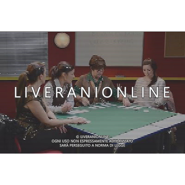 Denise Black, Amita Dhiri, Anglea Lonsdale and Sarah Smart in the theatre play \'The Pack\' at the Finsborough Theatre, London on the 27th November 2012 /AGENZIA ALDO LIVERANI SAS/ITALY ONLY - EDITORIAL USE ONLY