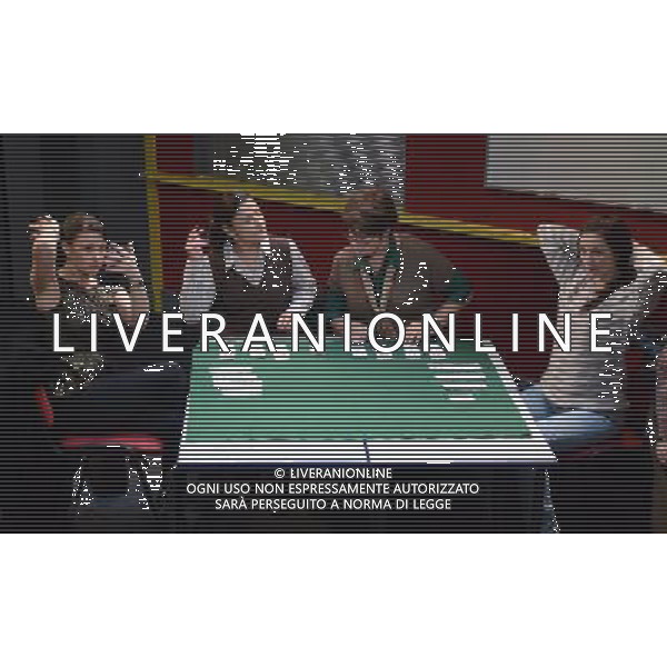 Denise Black, Amita Dhiri, Anglea Lonsdale and Sarah Smart in the theatre play \'The Pack\' at the Finsborough Theatre, London on the 27th November 2012 /AGENZIA ALDO LIVERANI SAS/ITALY ONLY - EDITORIAL USE ONLY