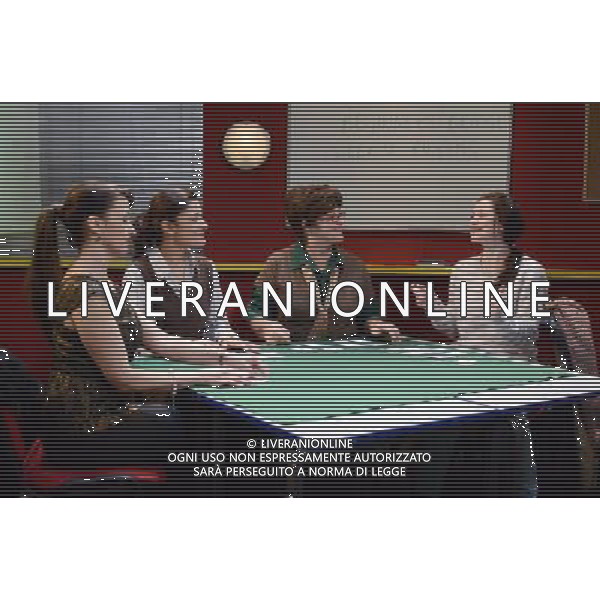 Denise Black, Amita Dhiri, Anglea Lonsdale and Sarah Smart in the theatre play \'The Pack\' at the Finsborough Theatre, London on the 27th November 2012 picture by Marc Larkin/Photoshot. /AGENZIA ALDO LIVERANI SAS/ITALY ONLY - EDITORIAL USE ONLY