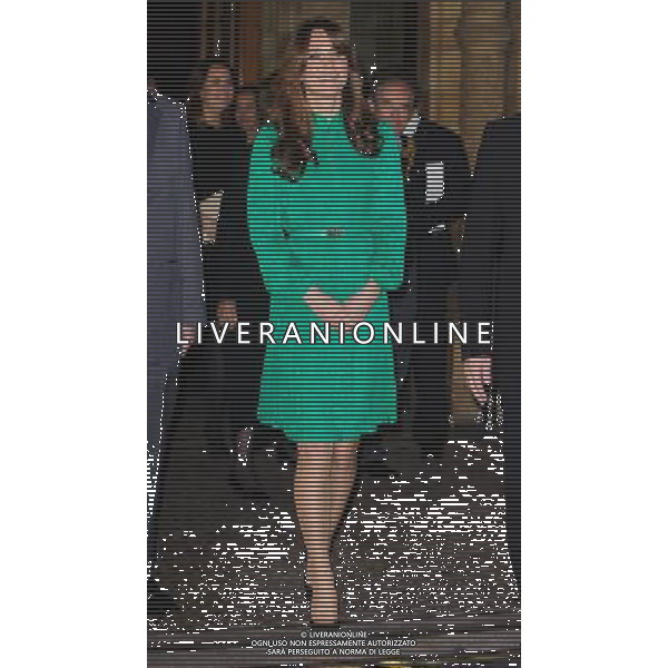 The Duchess of Cambridge arrives to officially open the new Treasures gallery at the Natural History Museum, in central London. ©photoshot/AGENZIA ALDO LIVERANI SAS - ITALY ONLY - REALI INGLESI: La duchessa di Cambridge Kate Middleton durante una visita per aprire ufficialmente la nuova galleria Tesori, presso il Museo di Storia Naturale, nel centro di Londra. 