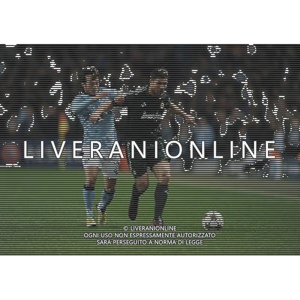 Xabi Alonso Real Madrid 2012/13 David Silva Manchester City Manchester City v Real Madrid (1-1) 21/11/12 UEFA Champions League Photo: Robin Parker Fotosports International ©photoshot/AGENZIA ALDO LIVERANI SAS - ITALY ONLY - EDITORIAL USE ONLY