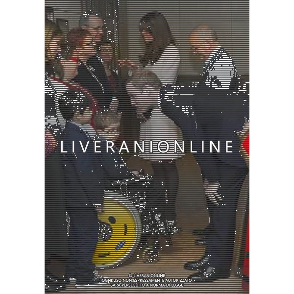 The Duke and Duchess arrived at the Guildhall, meeting Civic dignitaries and viewed the City Council\'s Insignia. Their Royal Highness\'s walked through the Market Square. /AGENZIA ALDO LIVERANI SAS/ITALY ONLY - EDITORIAL USE ONLY