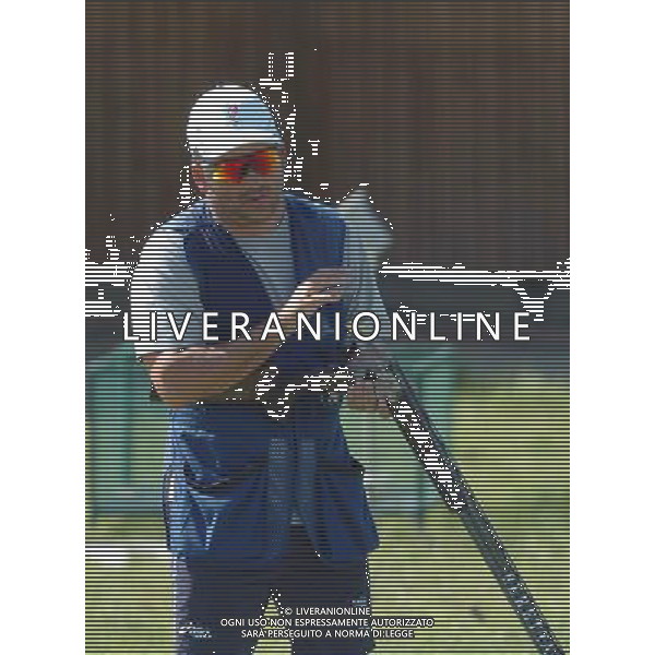 Atene 22-08-2004 Olimpiadi 2004 tiro a volo skeet nella foto benelli andrea ph marco luzzani/ag aldo liverani s.a.s.