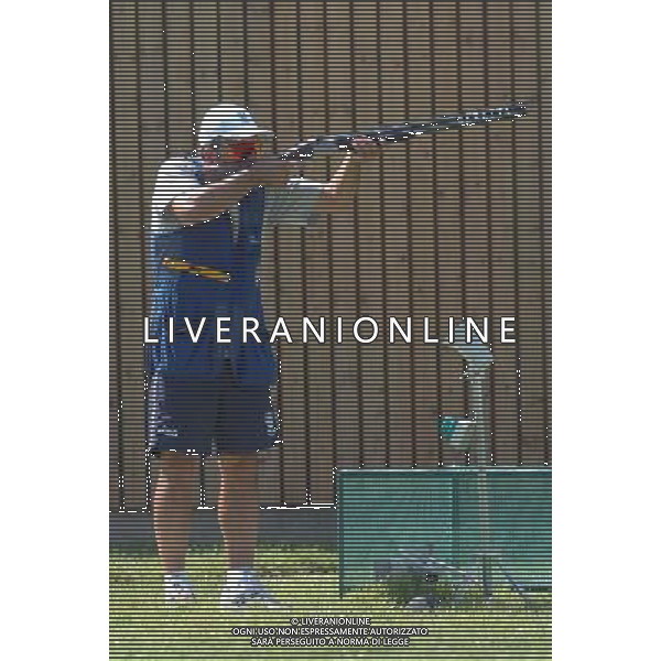 Atene 22-08-2004 Olimpiadi 2004 tiro a volo skeet nella foto benelli andrea ph marco luzzani/ag aldo liverani s.a.s.