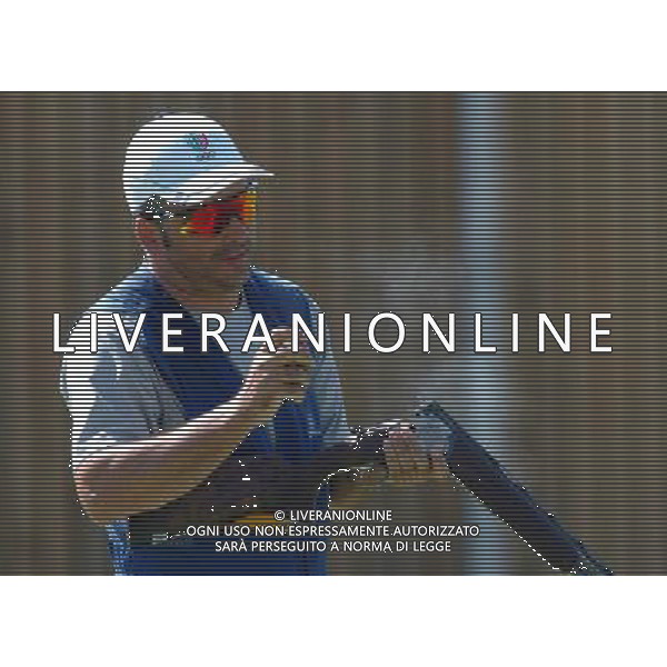 Atene 22-08-2004 Olimpiadi 2004 tiro a volo skeet nella foto benelli andrea ph marco luzzani/ag aldo liverani s.a.s.