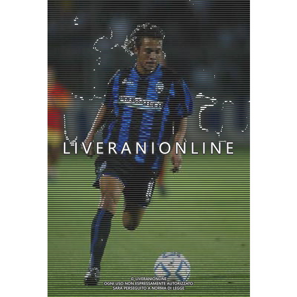 atalanta-albinoleffe coppa italia tim cup 22/08/2004 nella foto inacio piˆ ag aldo liverani