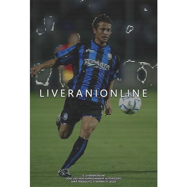 atalanta-albinoleffe coppa italia tim cup 22/08/2004 nella foto inacio piˆ ag aldo liverani