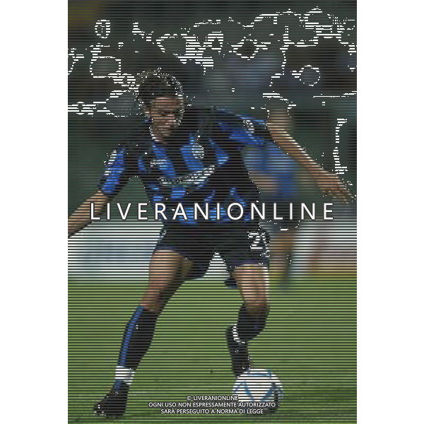 atalanta-albinoleffe coppa italia tim cup 22/08/2004 nella foto pazzini ag aldo liverani