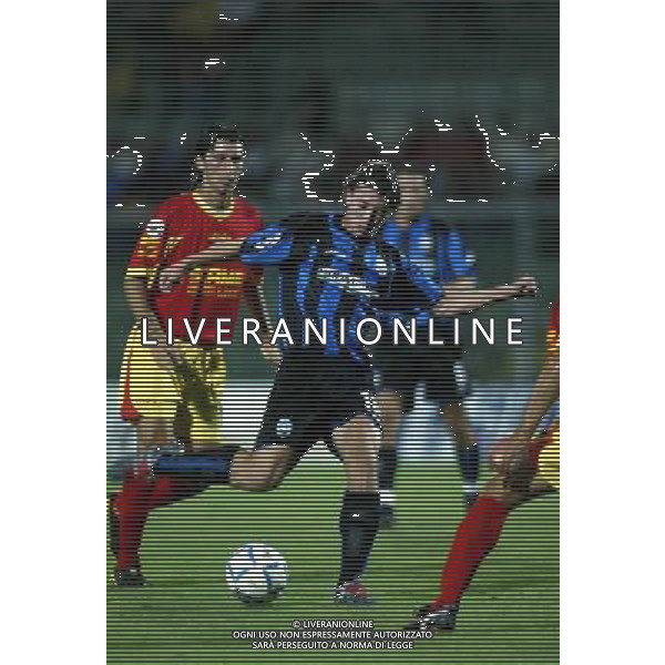 atalanta-albinoleffe coppa italia tim cup 22/08/2004 nella foto montolivo ag aldo liverani