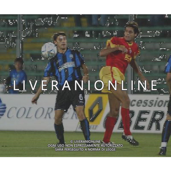 atalanta-albinoleffe coppa italia tim cup 22/08/2004 nella foto bellini ag aldo liverani