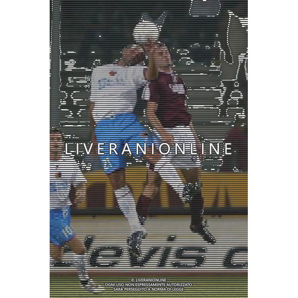 salernitana-catania coppa italia tim cup 22/08/2004 nella foto bruno e olivi foto pecoraro/ag aldo liverani