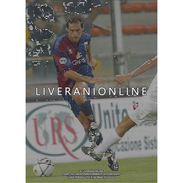 genoa 22-08-2004 coppa italia genoa-lumezzane nella foto Caccia Nicola ag. aldo liverani-venezia