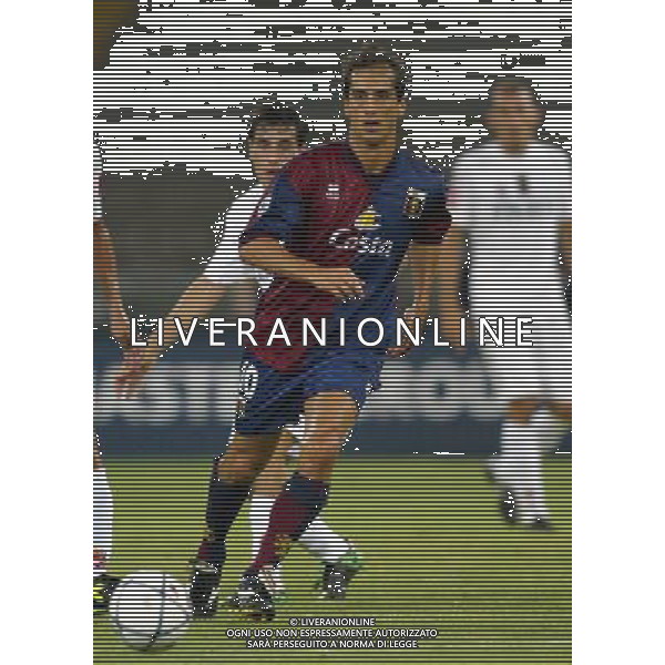 genoa 22-08-2004 coppa italia genoa-lumezzane nella foto Caccia Nicola ag. aldo liverani-venezia